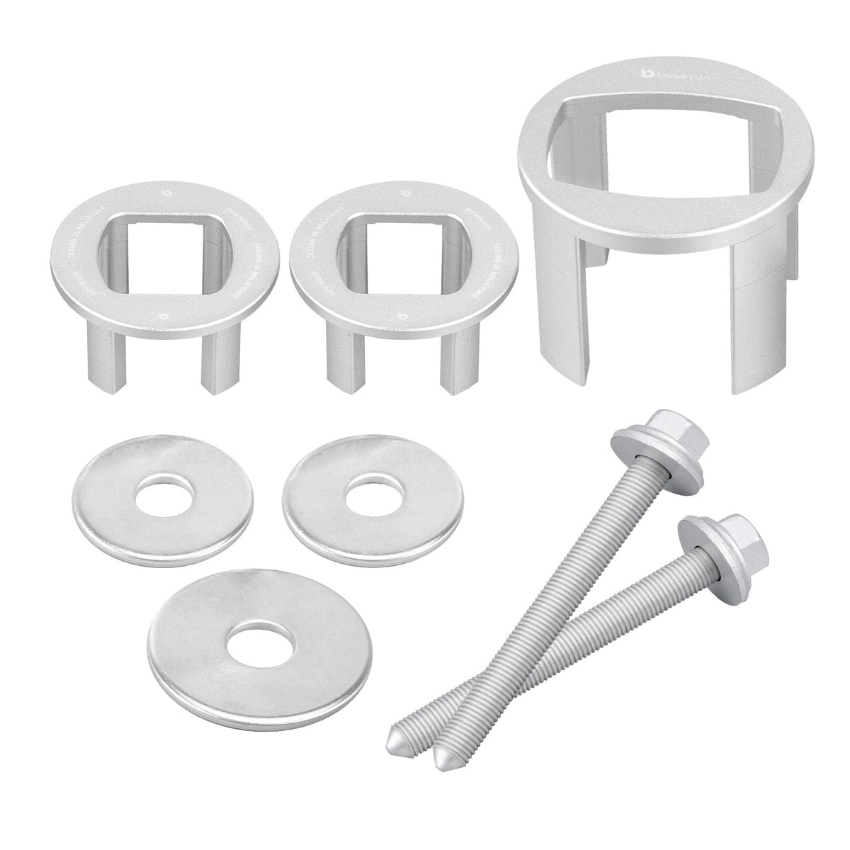 Bevinsee Aluminum Rear Differential Mount Inserts Kit – for BMW E82 E87 E88 E90 E92 E93