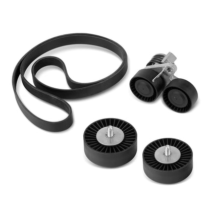 Bevinsee Drive Belt Pulley Tensioner Kit with Bolt – for BMW 335i 135i 1M E90 E91 E92 E93 E82 E88