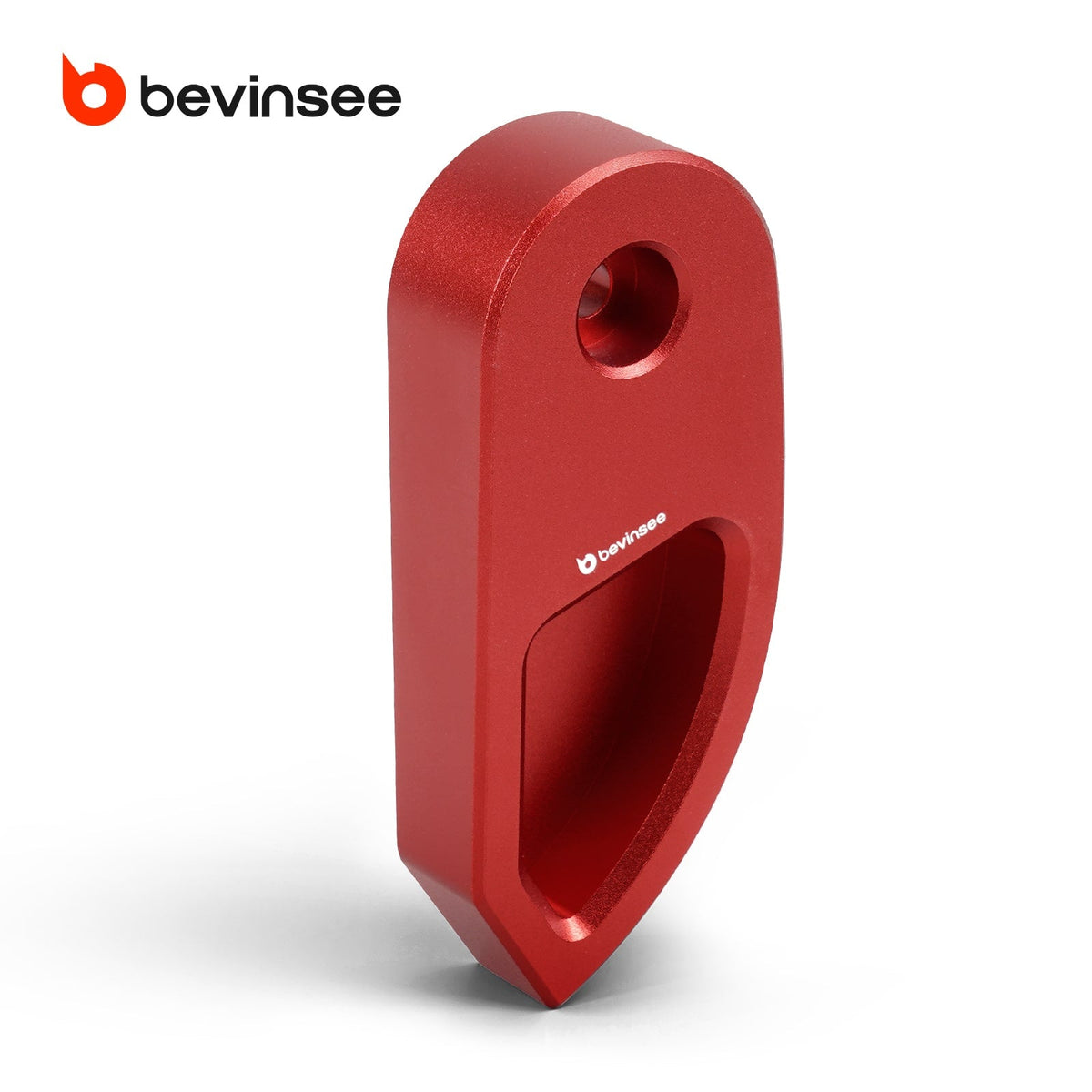 Bevinsee Engine Hood Release Lever Handle Bracket Trim – for BMW E81 E82 E87 E88 E90 E91 E92 E93 X1
