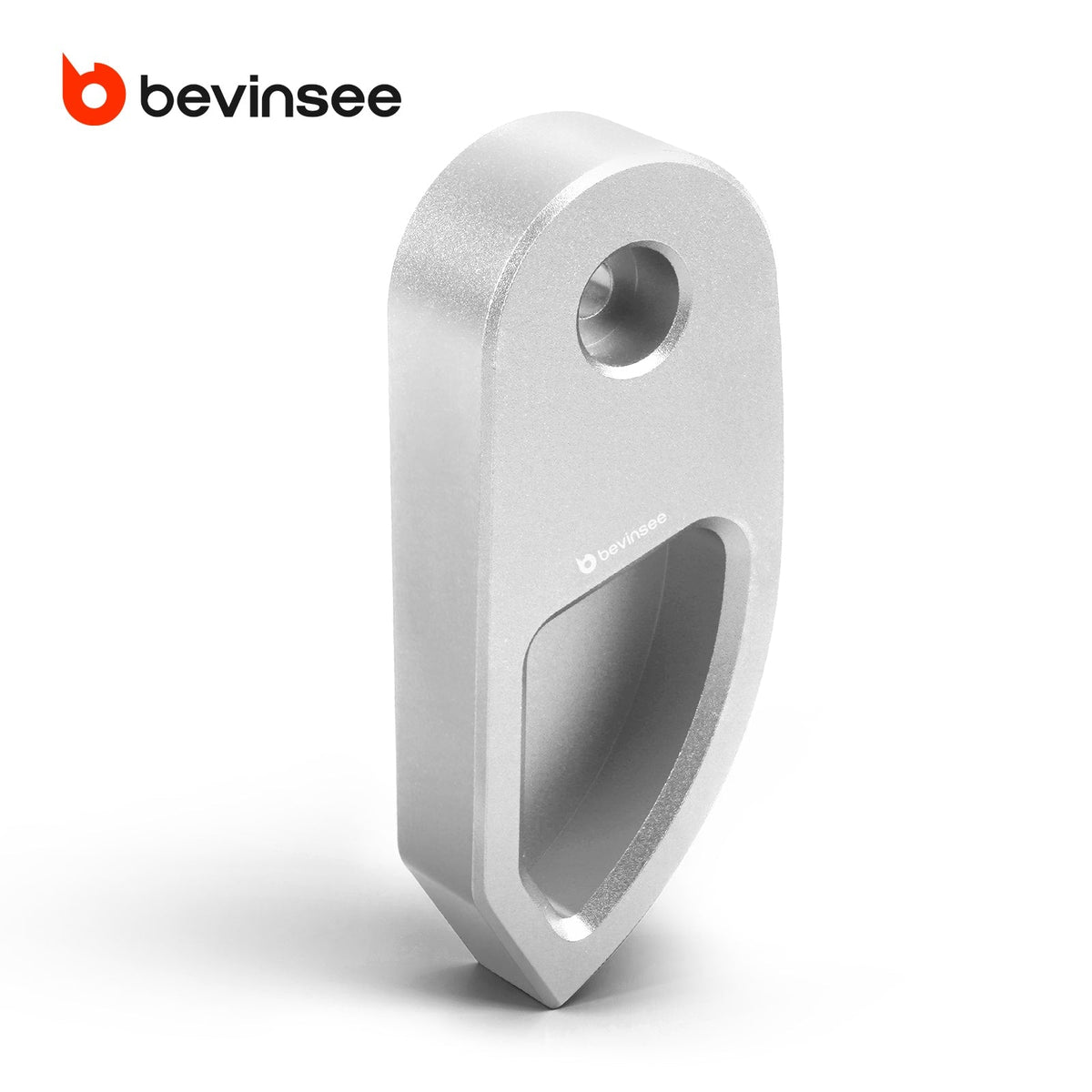 Bevinsee Engine Hood Release Lever Handle Bracket Trim – for BMW E81 E82 E87 E88 E90 E91 E92 E93 X1