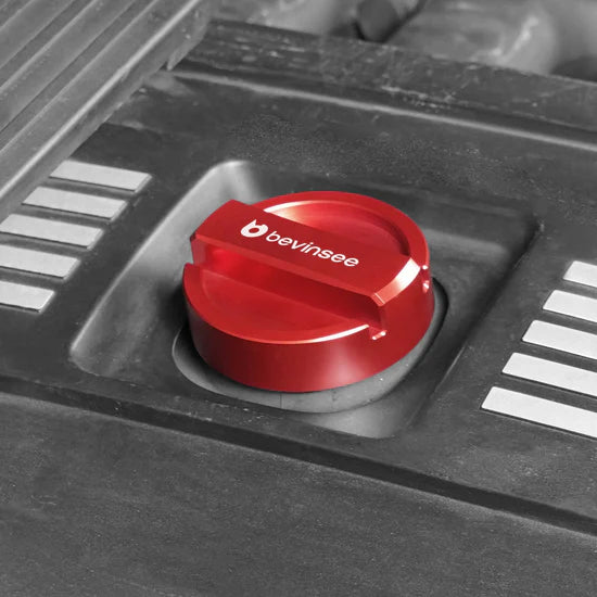 Bevinsee Aluminum Engine Oil Filler Cap for BMW E36, E46, E90, E92, Z4 & More