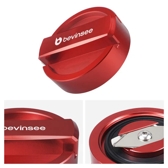 Bevinsee Aluminum Engine Oil Filler Cap for BMW E36, E46, E90, E92, Z4 & More