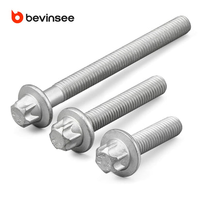 Bevinsee Engine Oil Filter Housing Bolt Kit – for BMW E9X E8X E60 F10 X1 X3 X5