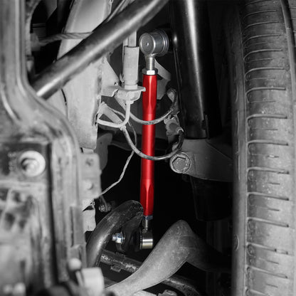 Bevinsee Billet Adjustable Front Sway Bar End Link Kit – for BMW E81 E82 E87 E88 E90 E92 X1 E84 Z4 E89