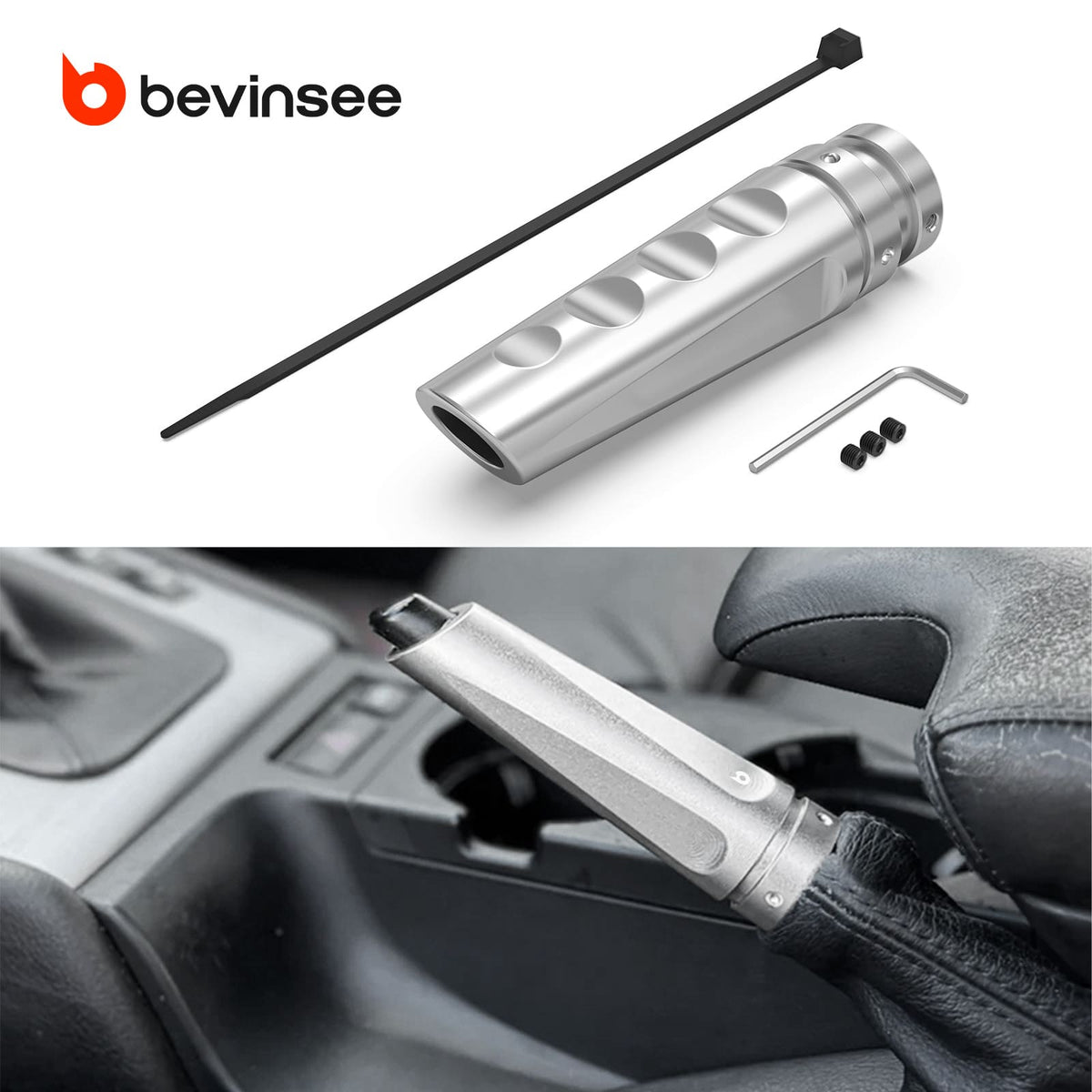 Bevinsee Billet Aluminum Hand Brake Handle – for BMW E46 E90 E92 F30 F32