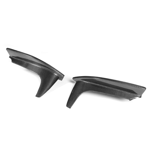 2011 1M E82 1 Series Carbon Fiber Front Splitter Lips Body Kit for BMW 1M bumper only