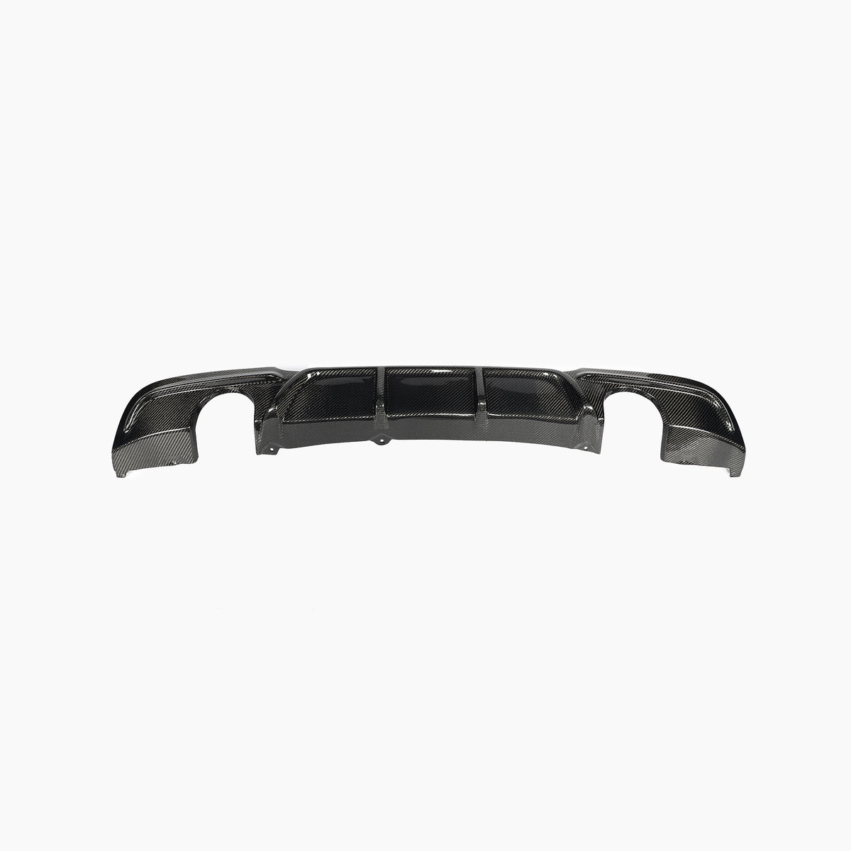 Carbon Fiber E90 Dual Muffler Single Out  Rear Diffuser for BMW 3 Series E90 325i 335i M Sport Sedan 4-Door 2009-2013