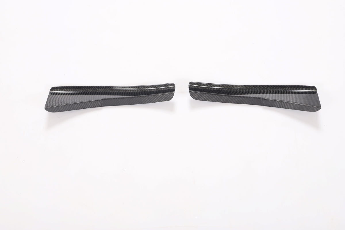 M3 Carbon Fiber Front Bumper Canards for BMW E90 E92 E93 M3 2007-2013