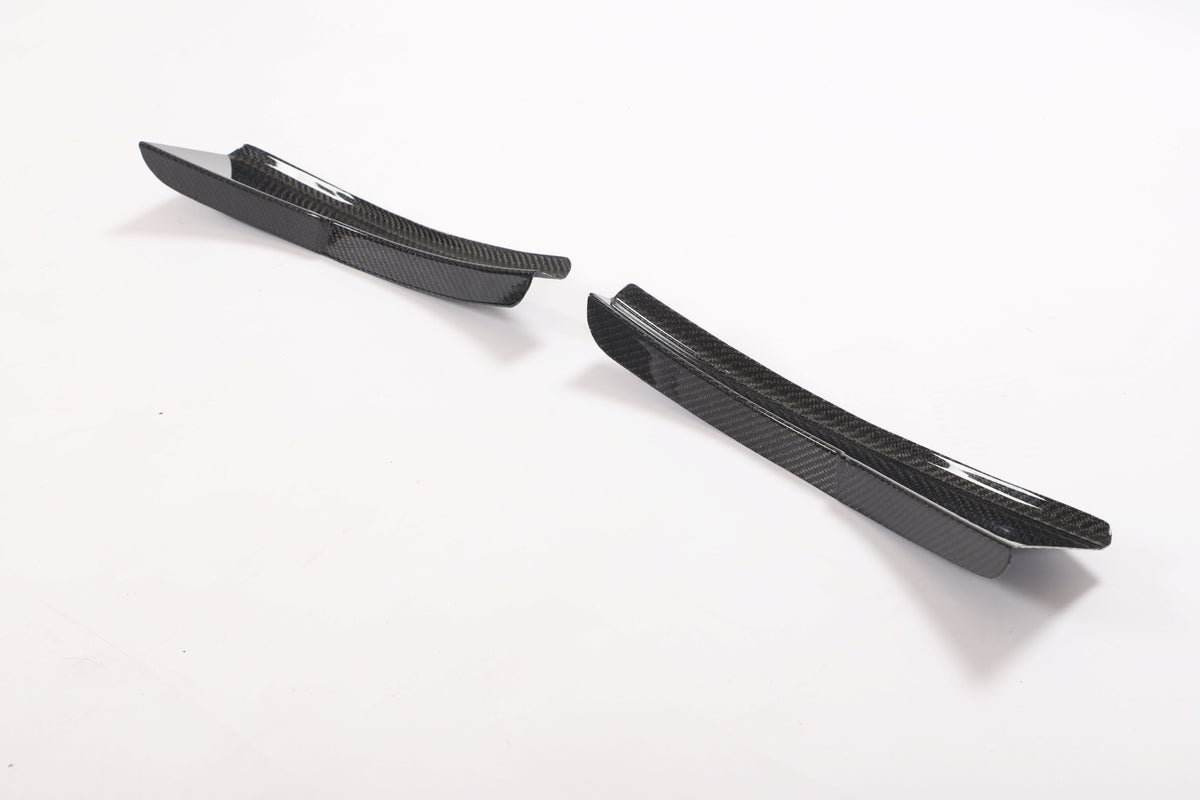 M3 Carbon Fiber Front Bumper Canards for BMW E90 E92 E93 M3 2007-2013
