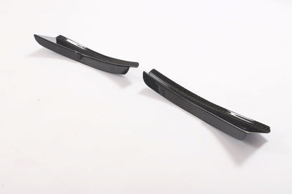 M3 Carbon Fiber Front Bumper Canards for BMW E90 E92 E93 M3 2007-2013