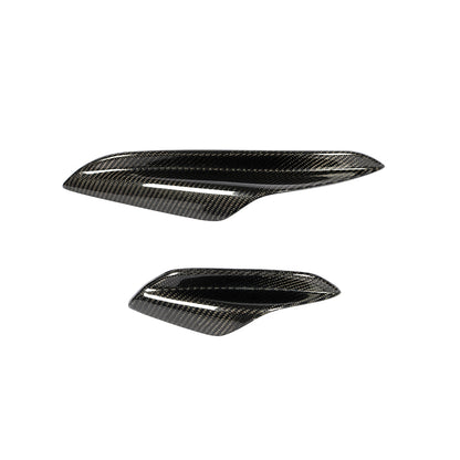 For BMW 3 SERIES E90 E92 M3 E93 carbon fiber Splitter Fins Body Spoiler Canards