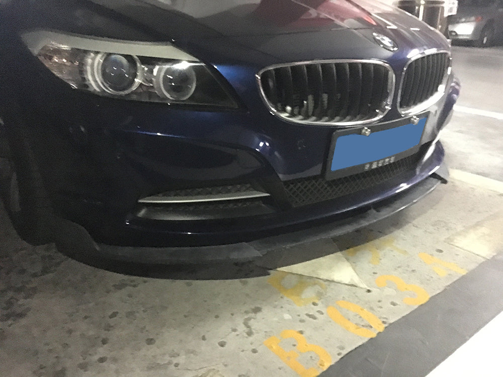 Carbon Fiber Front Splitter Spoiler for BMW Z4 E89 Z series 09-13(Fit:Z4)