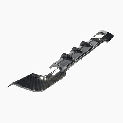 carbon fiber rear diffuser spoiler 2008~ 2013 fit for bmw e92 e93 m-tech 335i