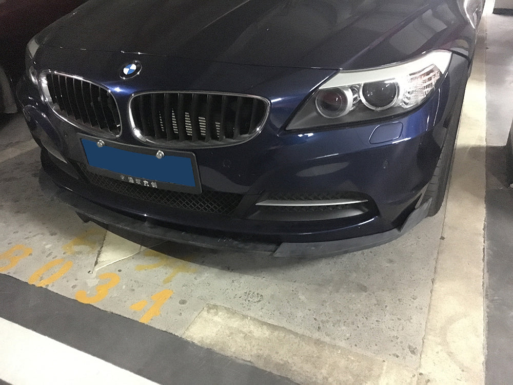 Carbon Fiber Front Splitter Spoiler for BMW Z4 E89 Z series 09-13(Fit:Z4)