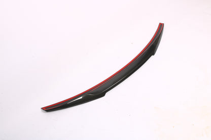 For BMW E92 Coupe 328i 335i M3  Carbon Fiber CF Rear Wing Trunk Lip Spoiler Fit