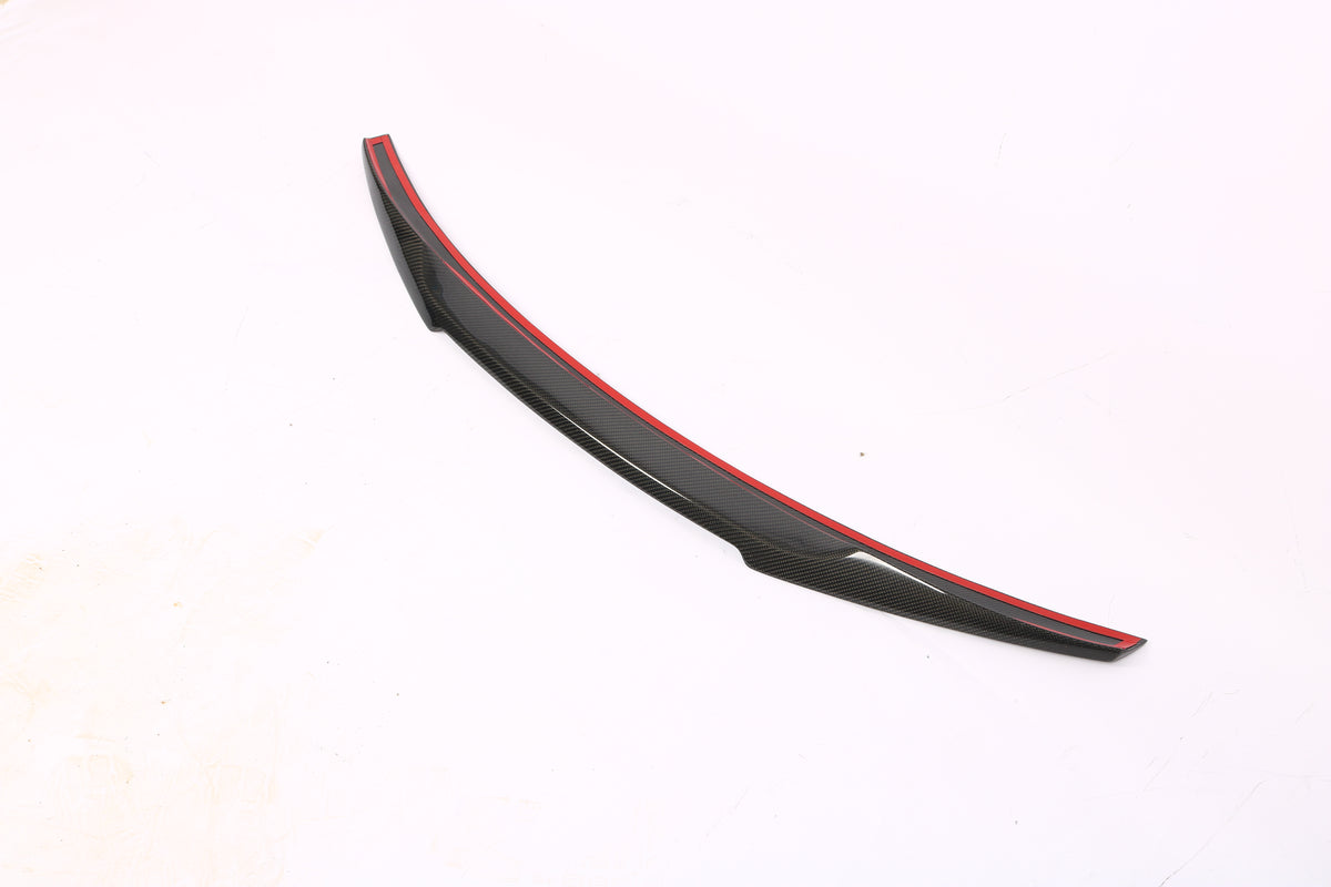 For BMW E92 Coupe 328i 335i M3  Carbon Fiber CF Rear Wing Trunk Lip Spoiler Fit