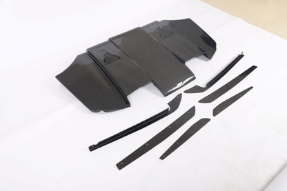 Carbon Fiber Rear Diffuser with canards for BMW 3 Series E92 E93 M3 2009-2013