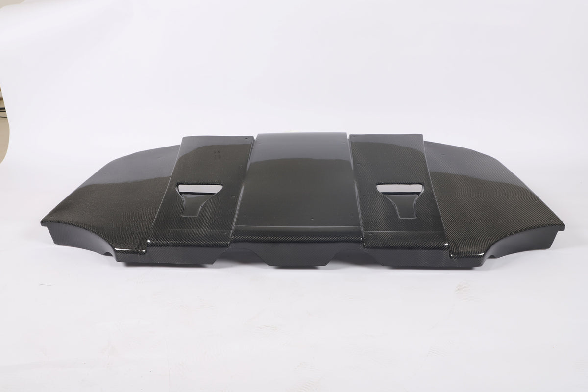 Carbon Fiber Rear Diffuser with canards for BMW 3 Series E92 E93 M3 2009-2013