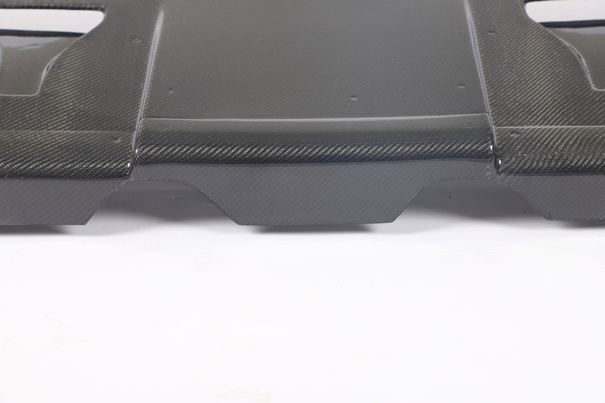 Carbon Fiber Rear Diffuser with canards for BMW 3 Series E92 E93 M3 2009-2013