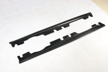 Car Styling E Style Carbon Fiber Body Trim Side Skirt Bumper Extension Lip For BMW 3 Series E92 E93 M3 2008-2013