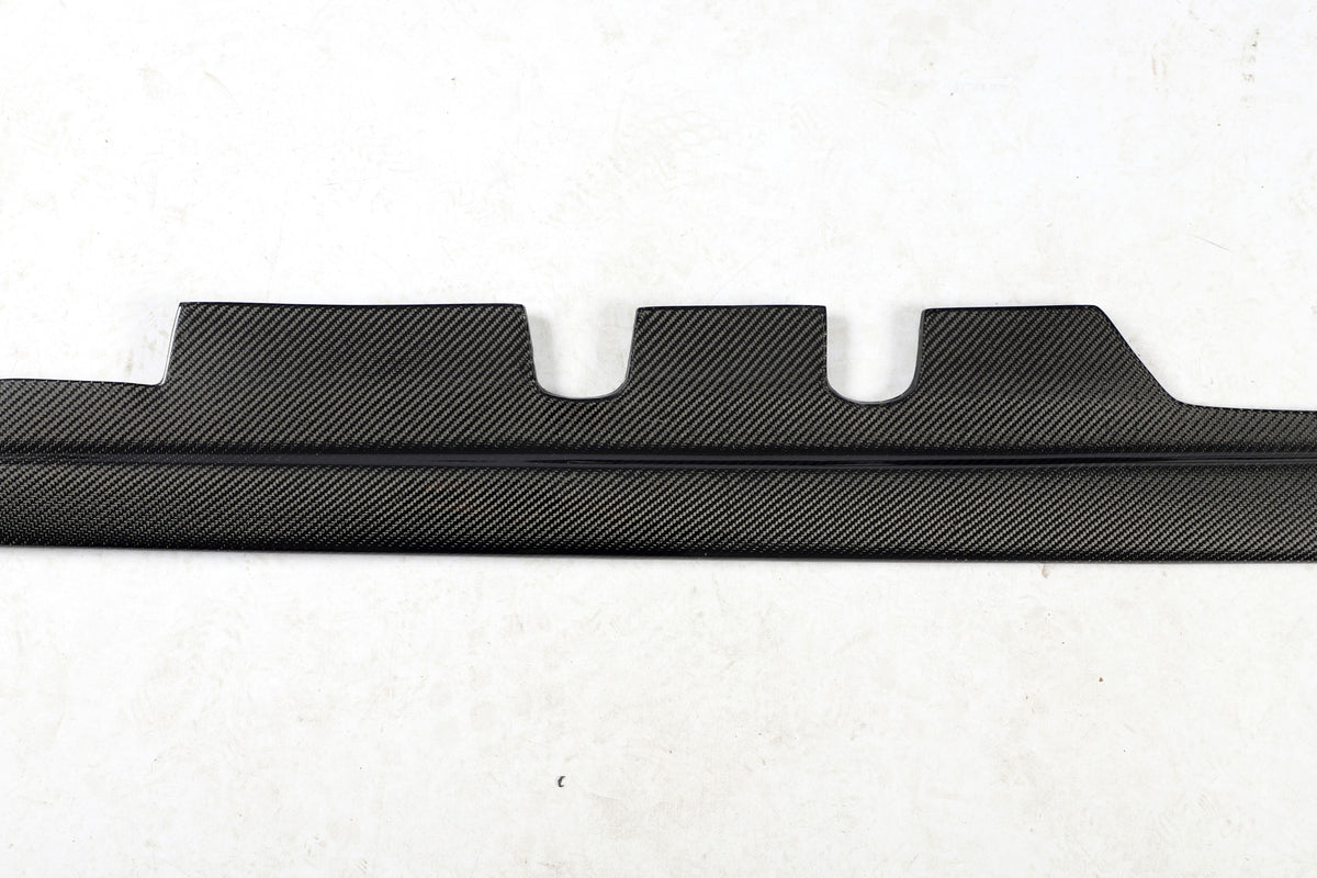 Car Styling E Style Carbon Fiber Body Trim Side Skirt Bumper Extension Lip For BMW 3 Series E92 E93 M3 2008-2013