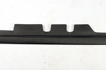 Car Styling E Style Carbon Fiber Body Trim Side Skirt Bumper Extension Lip For BMW 3 Series E92 E93 M3 2008-2013