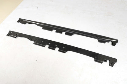 Car Styling E Style Carbon Fiber Body Trim Side Skirt Bumper Extension Lip For BMW 3 Series E92 E93 M3 2008-2013