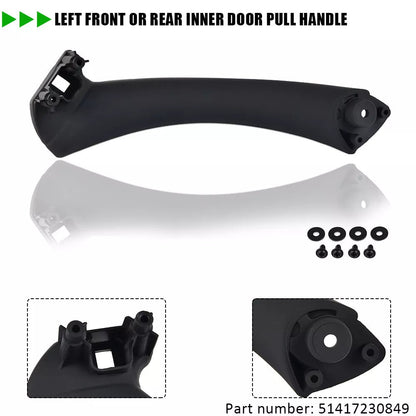 Bevinsee Left Passenger Side Inner Door Panel Handle Bracket Fits BMW 3 Series E90 E91
