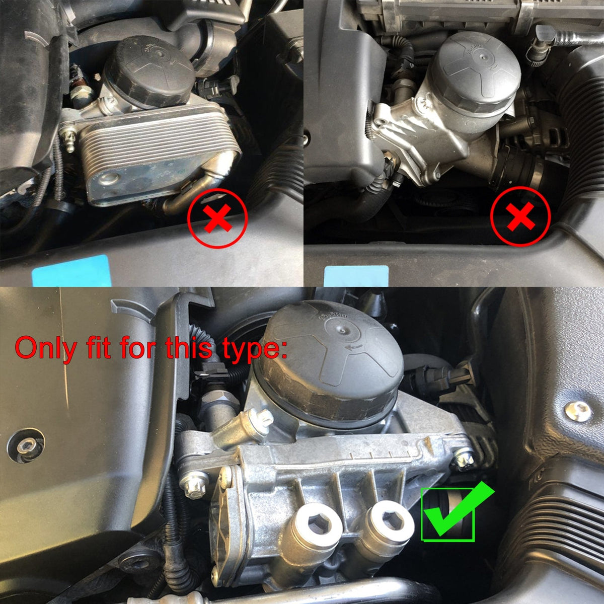 Bevinsee N54 N55 Low Temperature Oil Thermostat Replacement For E90 E92 335i E82 E88 135i 1M F30 E84