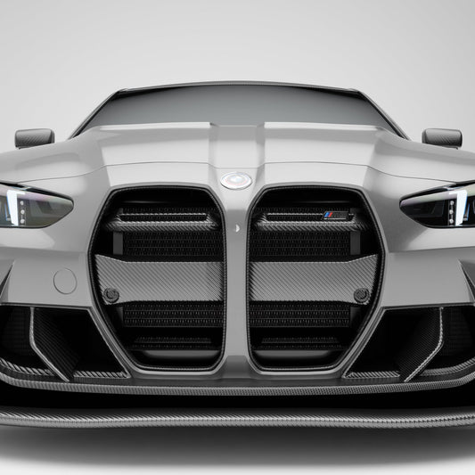 BMW M3 G80 Carbon Fiber Race Front Grill (without ACC)