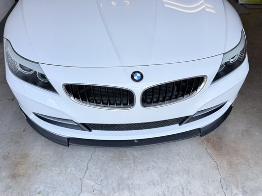 Carbon Fiber Front Splitter Spoiler for BMW Z4 E89 Z series 09-13(Fit:Z4)