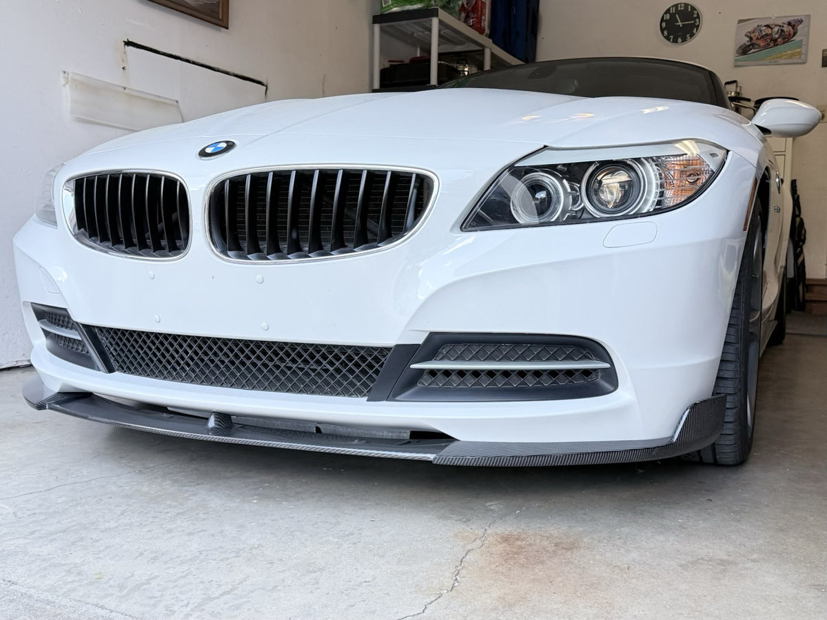 Carbon Fiber Front Splitter Spoiler for BMW Z4 E89 Z series 09-13(Fit:Z4)