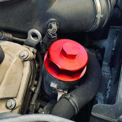 Bevinsee Aluminum Oil Filter Housing Cap – for BMW E90 E92 E93 M3 S65 V8 Engine