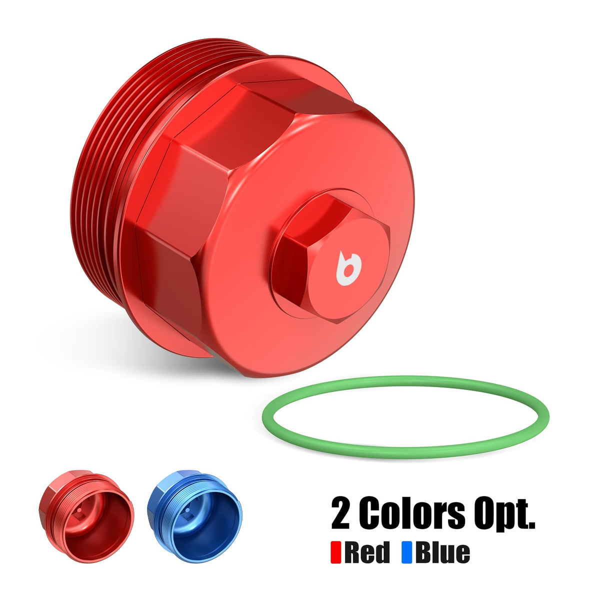 Bevinsee Aluminum Oil Filter Housing Cap – for BMW E90 E92 E93 M3 S65 V8 Engine