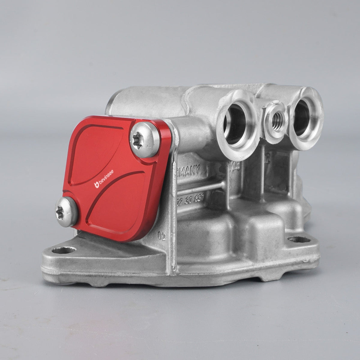 Bevinsee Billet Aluminum Oil Thermostat Housing Lid Cover – for BMW N54 N55 S55 Engine