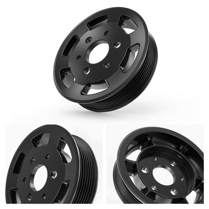 Bevinsee Aluminium Power Steering Pulley Belt Protection – for BMW E8X E90 E91 E92 135i 335i N55 X1 E84 35ix