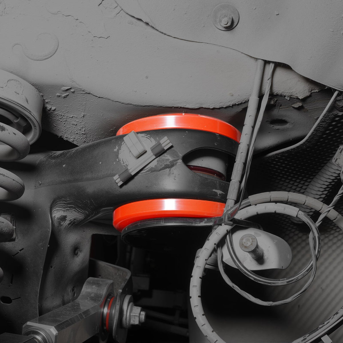 Bevinsee 80A Polyurethane Rear Subframe Bushing Kit Upgraded – for BMW E92 E90 E88 E82 Non-M
