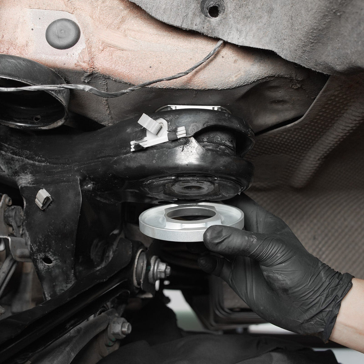 Bevinsee Aluminum Rear Subframe Mount Insert Kit – for BMW E82 E88 E90 E92 None-M