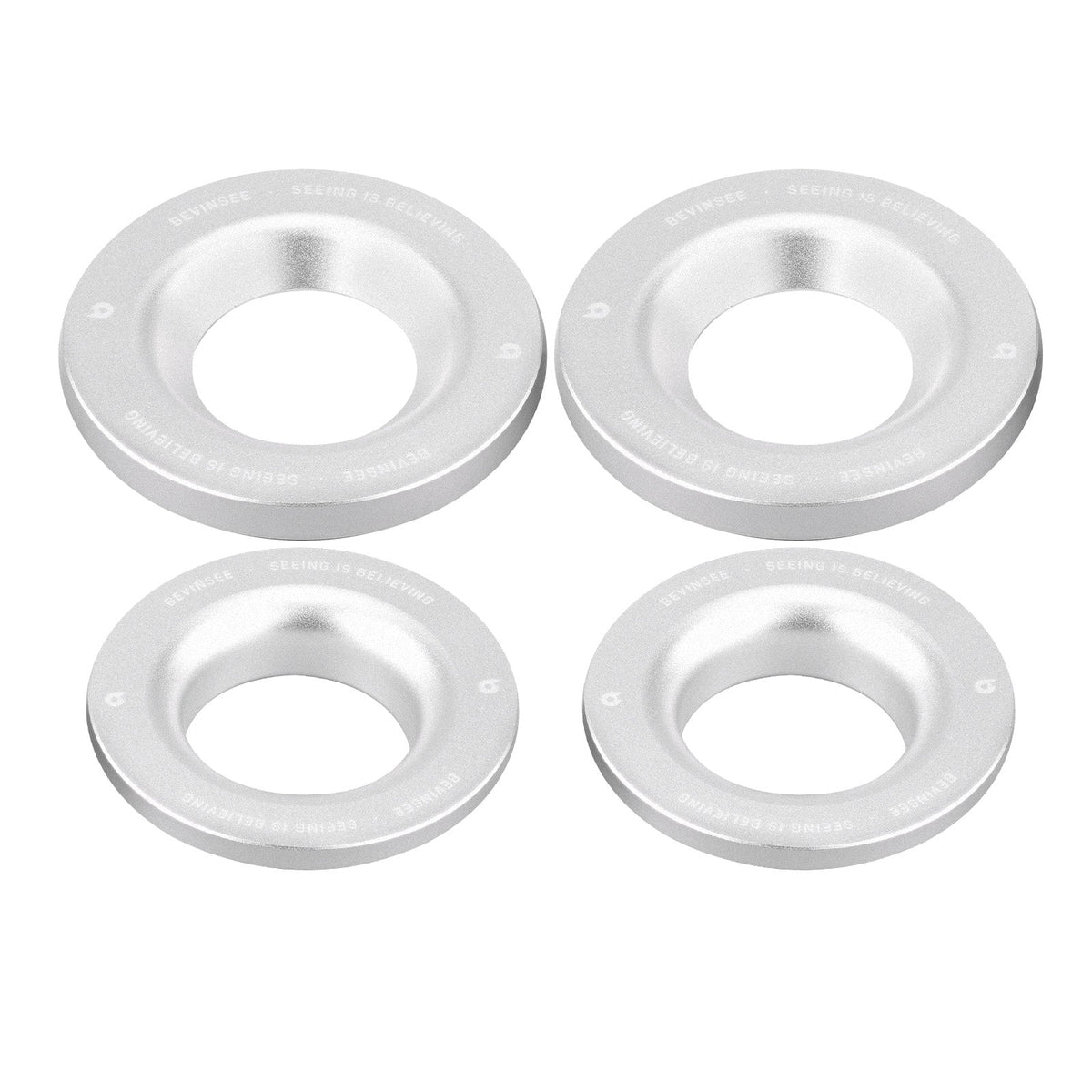 Bevinsee Aluminum Rear Subframe Mount Insert Kit – for BMW E82 E88 E90 E92 None-M