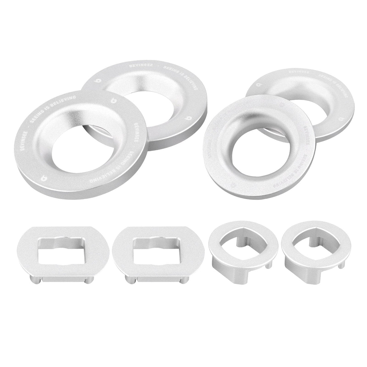 Bevinsee Aluminum Rear Subframe Mount Insert Kit – for BMW E82 E88 E90 E92 None-M