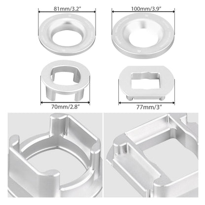 Bevinsee Aluminum Rear Subframe Mount Insert Kit – for BMW E82 E88 E90 E92 None-M
