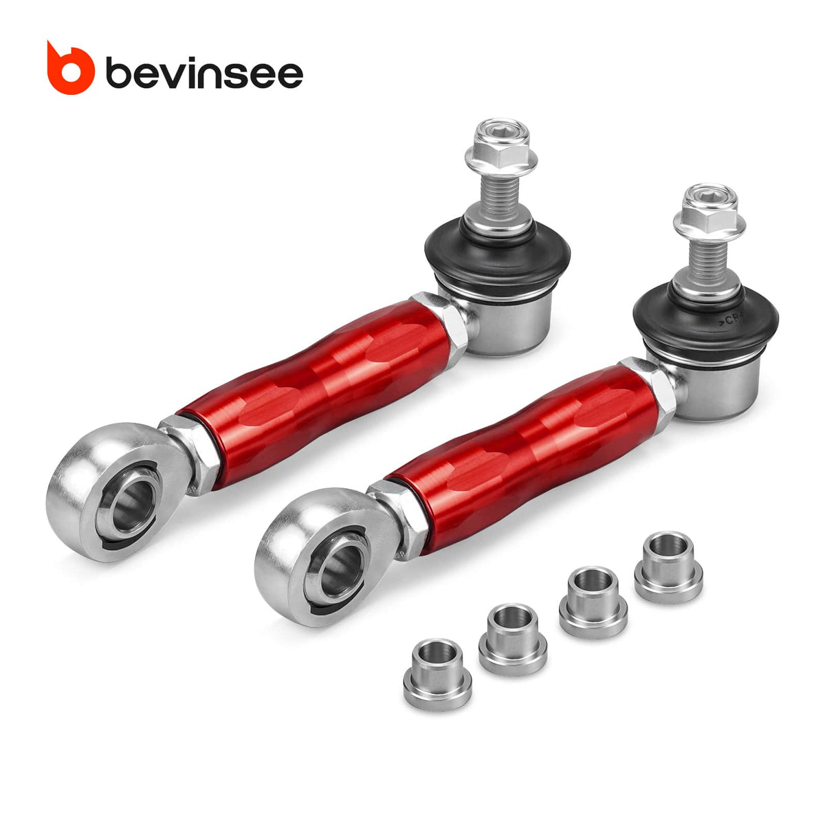 Bevinsee Adjustable Rear Sway Bar End Links – for BMW E90 E92 E88 E82