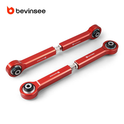 Bevinsee Adjustable Rear Toe Control Arms With Monoball – for BMW E82 E88 E90 E92