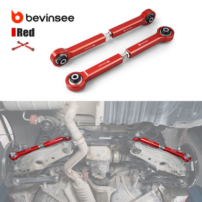 Bevinsee Adjustable Rear Toe Control Arms With Monoball – for BMW E82 E88 E90 E92