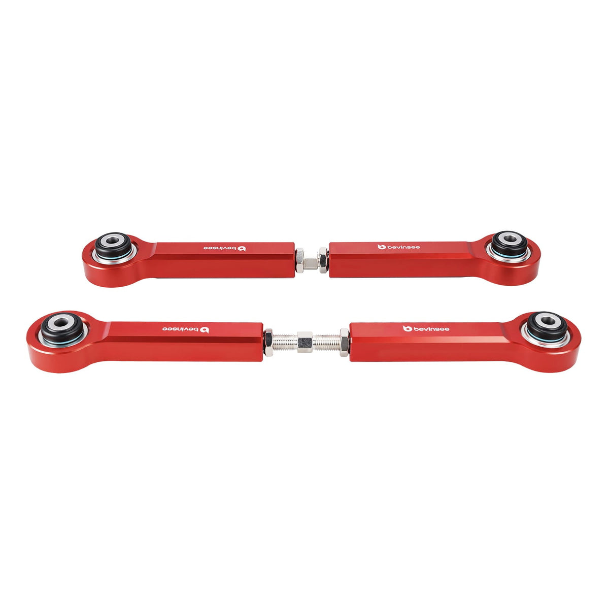 Bevinsee Adjustable Rear Toe Control Arms With Monoball – for BMW E82 E88 E90 E92