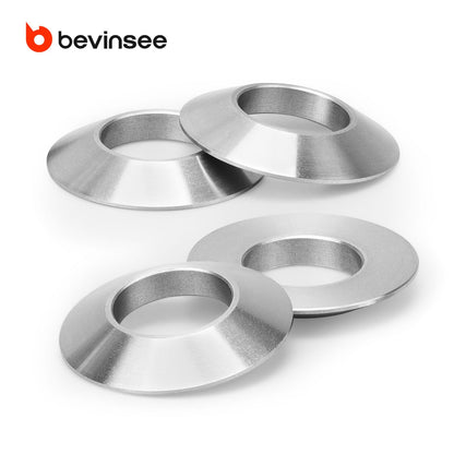 Bevinsee Rear Upper Control Arm Ball Joint Conversion Shims – for BMW E82 E88 E90 E92