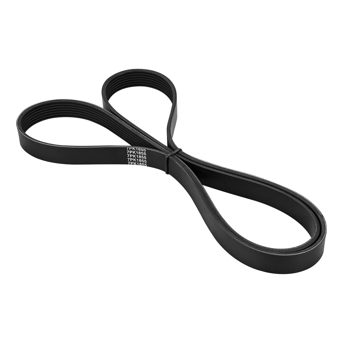 Bevinsee Serpentine Belt Replacement for 7PK1855 – for BMW E90 E92 N54 Engine 335i 1M