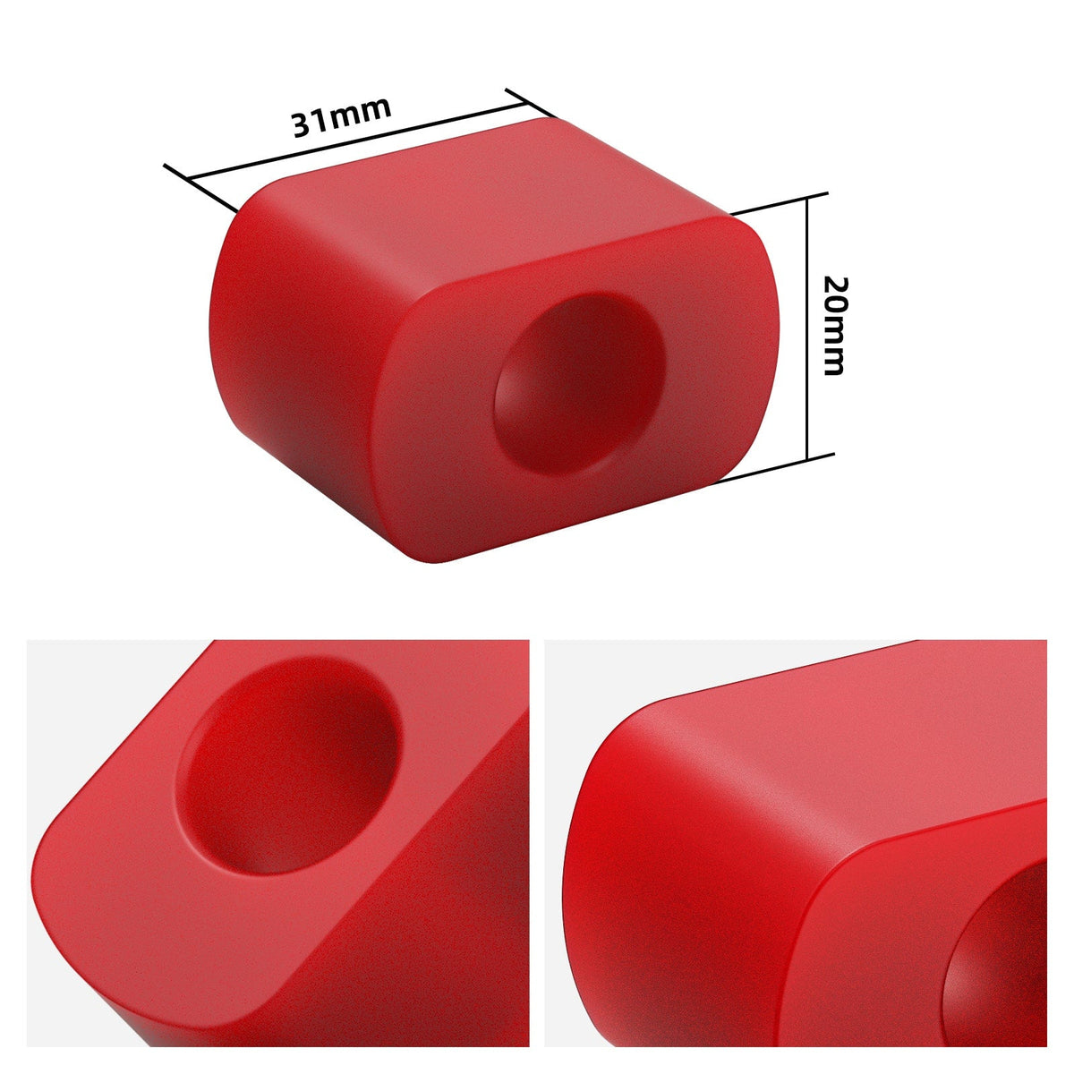 Bevinsee Polyurethane Shifter Arm Carrier Bushing – for BMW E36 E46 E90 E92 E60