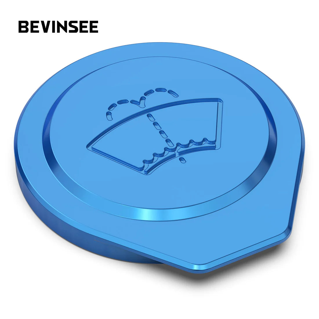 Bevinsee Billet Aluminum Washer Fluid Reservoir Cap for BMW E9X, E8X & X1