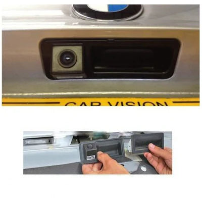 BMW achteruitrijcamera in de kofferbakhandgreep - Achteruitkijkcamera voor E60 E61 E70 E71 E82 E88 E84 E90 E91 E92 E93 | X1 X5 X6